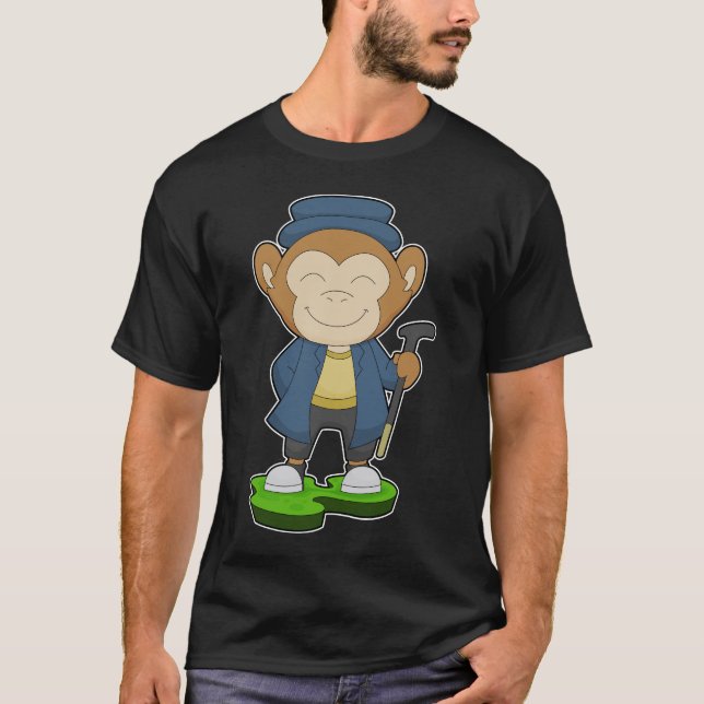 Camiseta Pensionista Macaco (Frente)