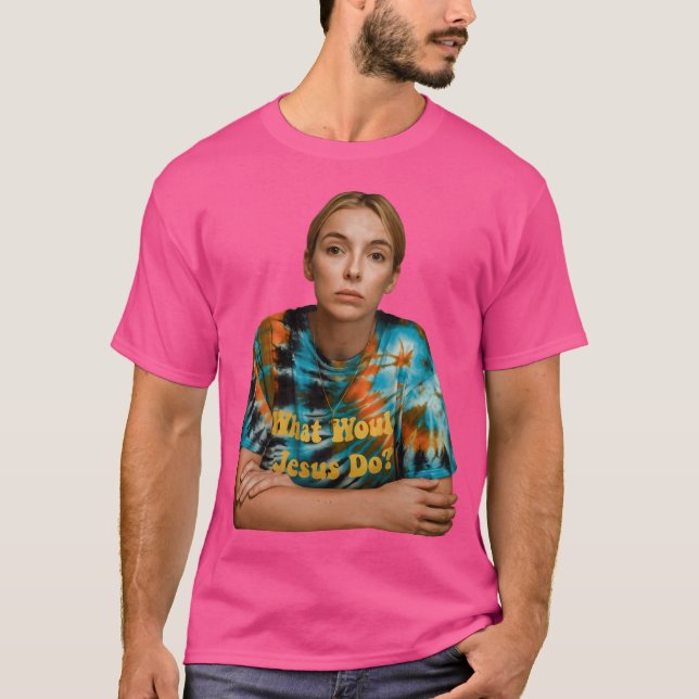 Camiseta Pensive Villanelle O Que Jesus Mataria Eve? (Frente)