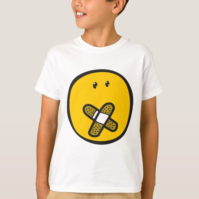 Camiseta Penso rápido Emoji (Frente)