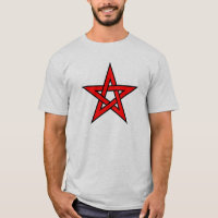 Pentagram vermelho