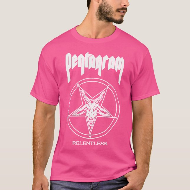 Camiseta Pentagrama - Banda branca (Frente)