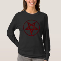 Pentagrama do diabo vermelho