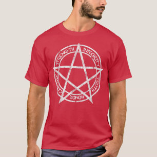 Camiseta Pentagrama Pentagrama afado Wiccan Pagan Wicca