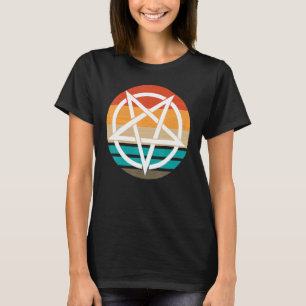 Camiseta Pentagrama Retro 666