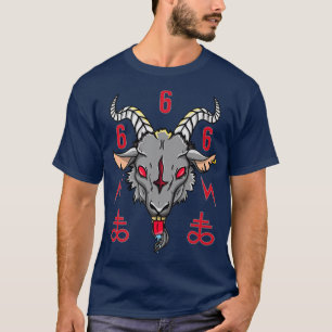 Camiseta Pentagrama satânico ateu-ateu Occulto