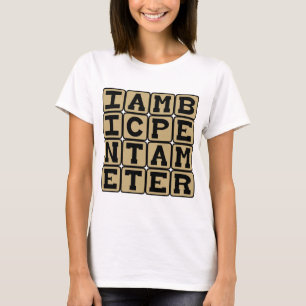 Camiseta Pentâmetro Iâmbico, Regime Sonnet