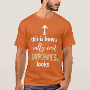 Camiseta Penter de madeira Joiner Woodcutter Craftsman 38