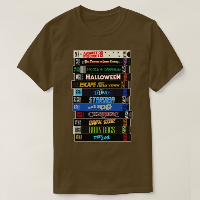 Camiseta Penter - Pilha VHS (Frente do Design)