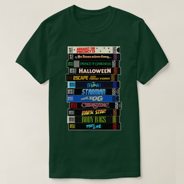 Camiseta Penter - Pilha VHS (Frente do Design)
