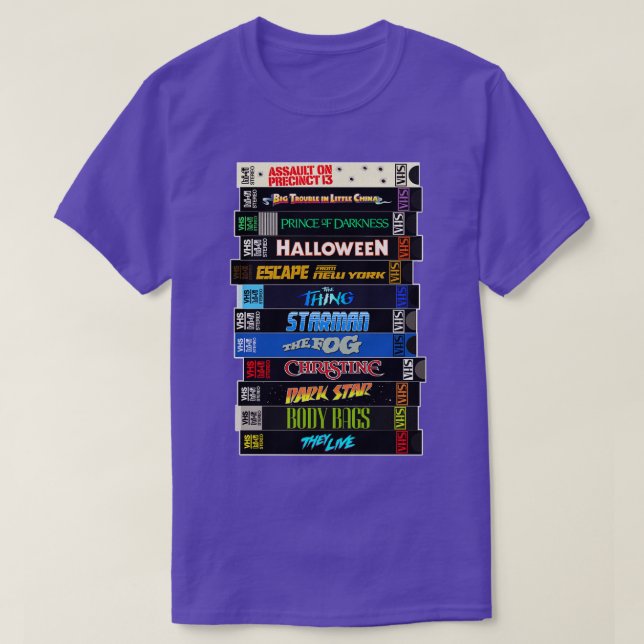 Camiseta Penter - Pilha VHS (Frente do Design)