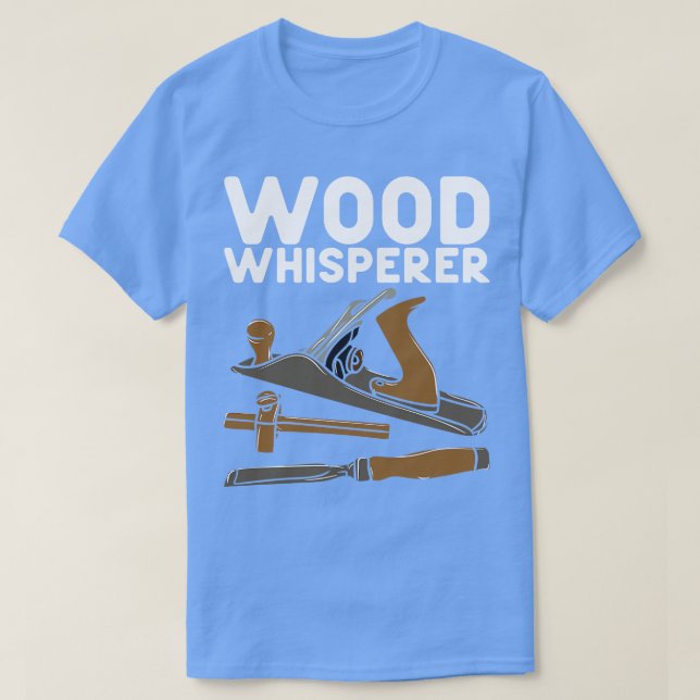 Camiseta penter Wood Whisperer (Frente do Design)