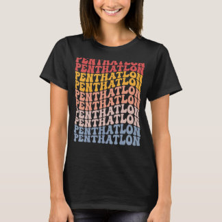 Camiseta Penthatlon Groovy Retro Sports