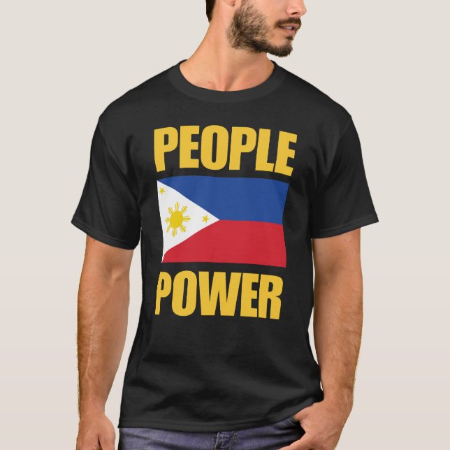 Camiseta People Power Impeach Marcos Tee Corruption Protest (Frente)