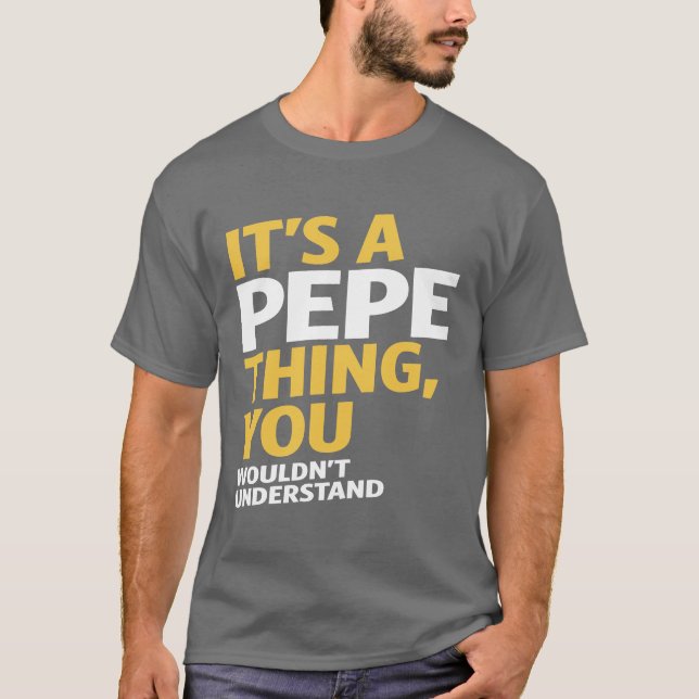 Camiseta Pepe Thing (Frente)