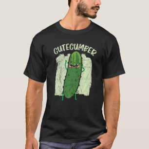 Camiseta Pepino Cutecumber Planta Vegetariana Vegetal Veg