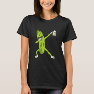 Camiseta pepino dançando picles