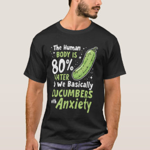 Camiseta Pepino em conserva Corpo com ansiedade Vegetal eng