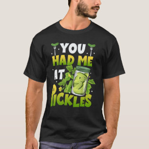 Camiseta Pepino em conserva Roupas de vegetais veganos