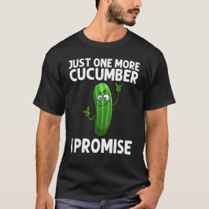 Camiseta Pepino legal Para Homens Selvagem Vegetária