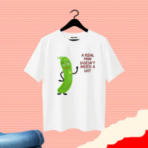 Camiseta Pepino verde