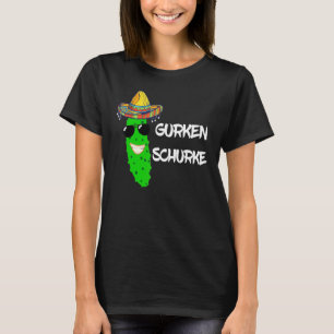 Camiseta Pepino Villain Cucumer Vegetable Sombrero Costum