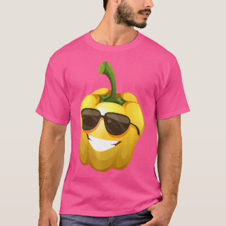Camiseta Pepper Amarelo Sungluss Love Veggie Salad Co