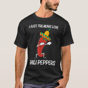Camiseta Pepper Chili Para Homens Fábricas De Fruta Berry