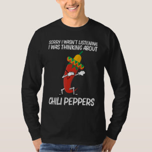 Camiseta Pepper Chili Para Homens Fábricas De Fruta De Berr