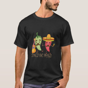 Camiseta Pepper Vermelho Verde - T-