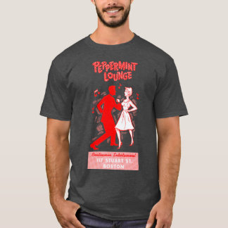 Camiseta Peppermint Lounge Boston dos anos 60