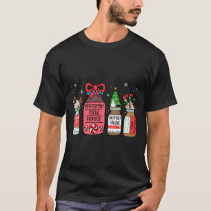 Camiseta Peppermint Mocha Propofol Enfermeira De Natal Er E