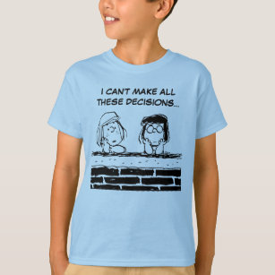 Camiseta Peppermint Patty & Marcie na Parede