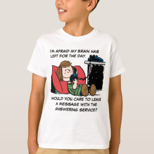 Camiseta Peppermint Patty no telefone