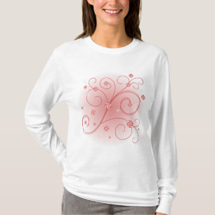 Camiseta Pepperminta e Snowflake Swirly Works