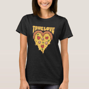 Camiseta Pepperoni Pizza Heart Italiana Comida Pizza