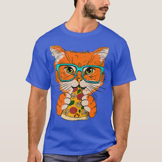 Camiseta Pepperoni Pizza Pie Gato Lover Comida Comida Venti (Frente)