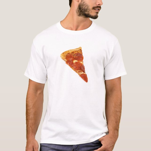 Camiseta Pepperoni Pizza Slice (Frente)