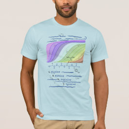 Camiseta peptídeo GARY, tema AUC, texto personalizado, clar