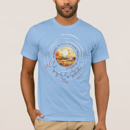 Camiseta péptido WAYNE, Lua 4 com texto personalizado, luz