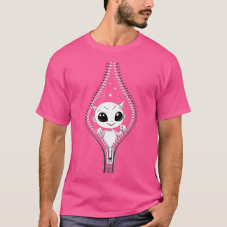 Camiseta Pequena Alienígena