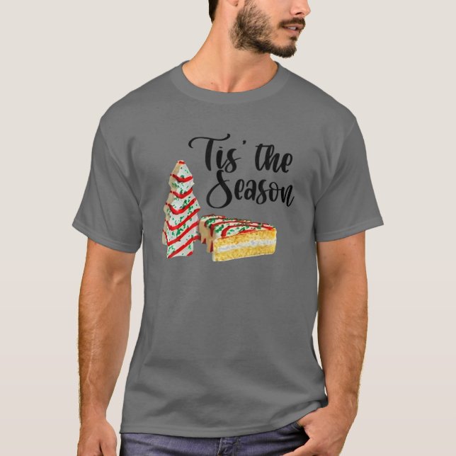 Camiseta Pequena Árvore De Natal Faz Debbie (Frente)