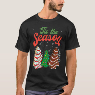 Camiseta Pequena Árvore De Natal Faz Debbie