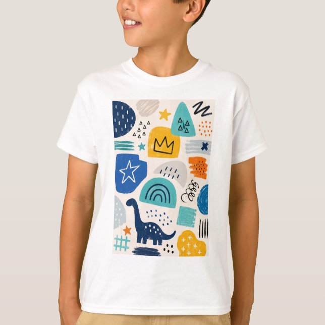 Camiseta Pequena Aventura Exploradora (Frente)