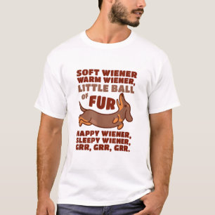 Camiseta Pequena Bola De Peles De Cachorro De Espanhol De C