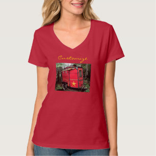 Camiseta Pequena caravana cigana personalizada