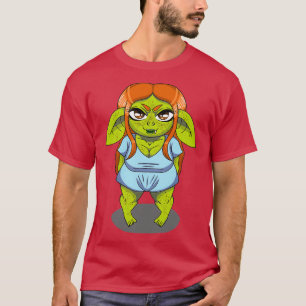 Camiseta Pequena cor de gobbo