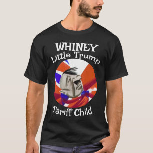 Camiseta PEQUENA Criança da Tarifa Trump Jimi "Taco" Frank