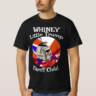 Camiseta PEQUENA Criança da Tarifa Trump Jimi "Taco" Frank