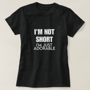 Camiseta Pequena e Engraçada de Vestuário Pequena