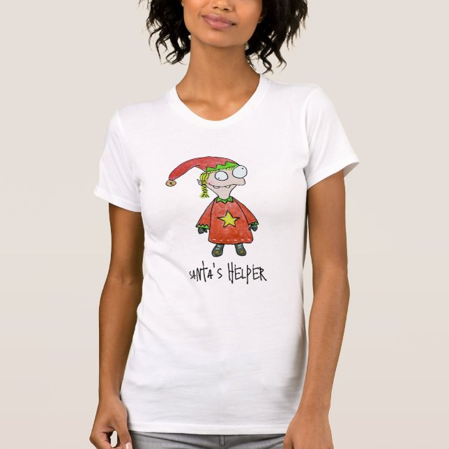 Camiseta Pequena Elf Girl (Frente)